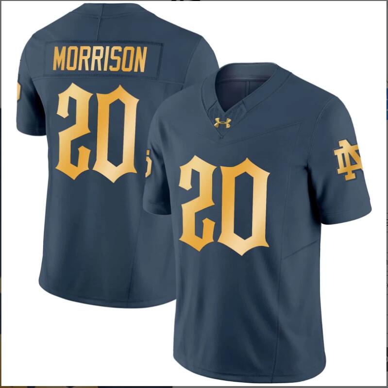 Men Notre Dame Fighting Irish 2024 Vapor Limited NCAA jerseys->customized nfl jersey->Custom Jersey